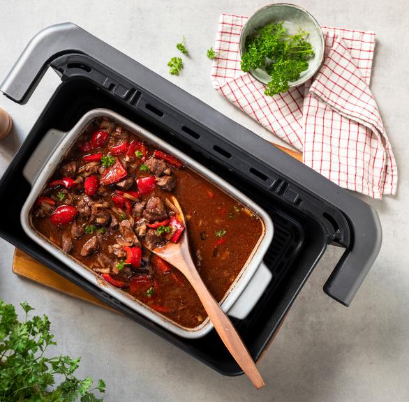 Gulasch im Airfryer