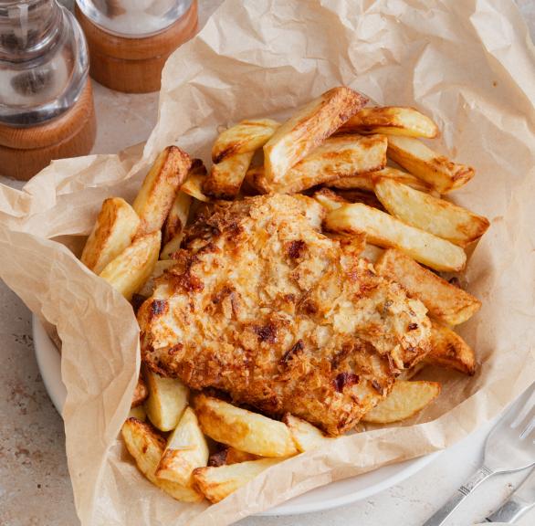 Super Cripsy Fish and Chips