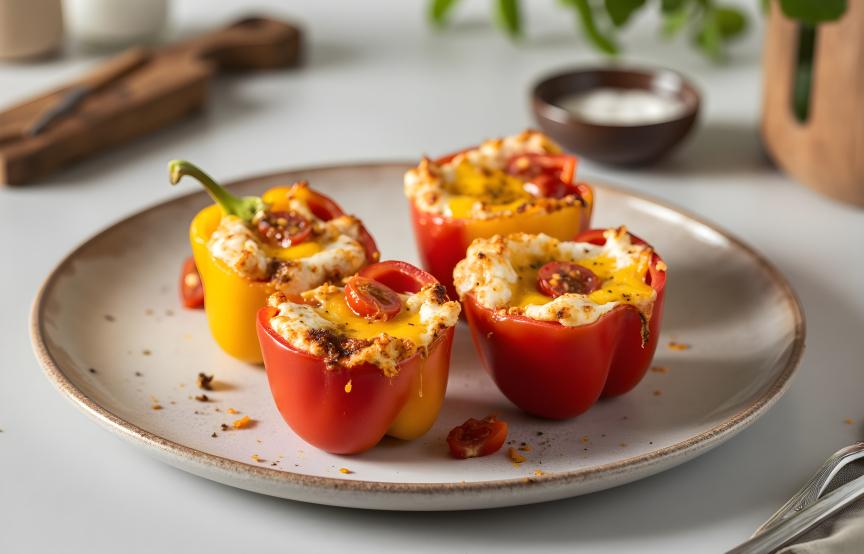 Airfryer Eier-Käse-Tassen