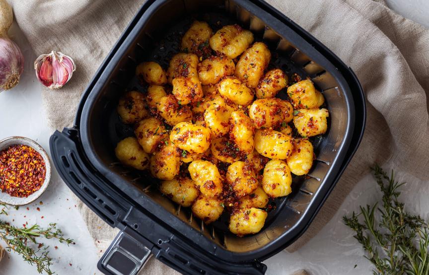Gnocchi aus der Heißluftfritteuse