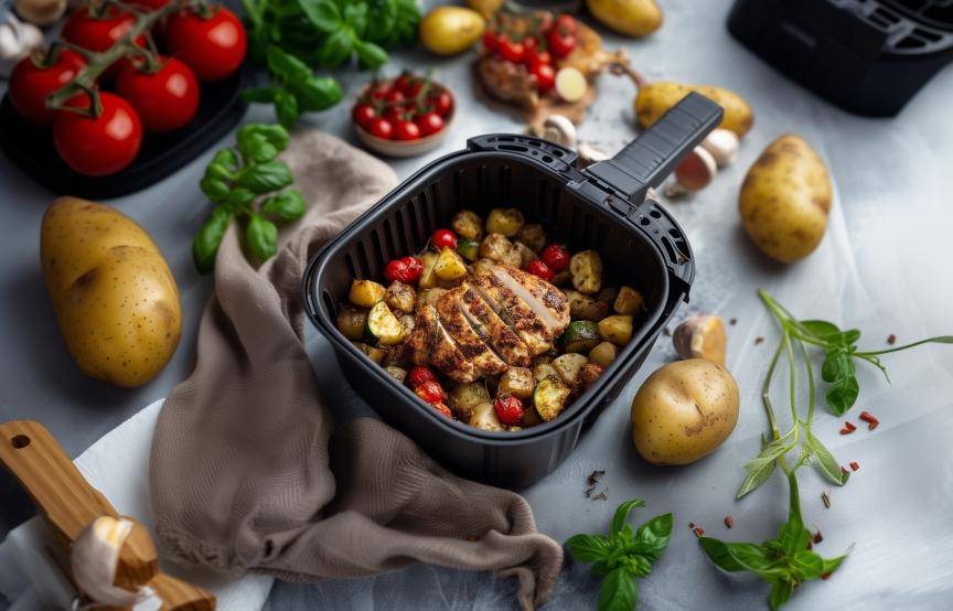 Hähnchen-One-Pot mit Kartoffeln und Gemüse