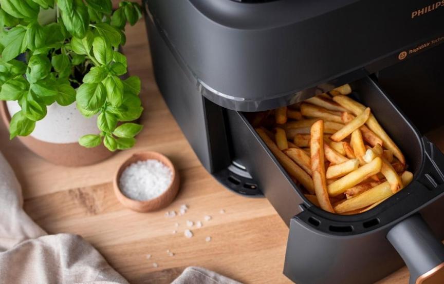 Pommes aufwärmen im Airfryer