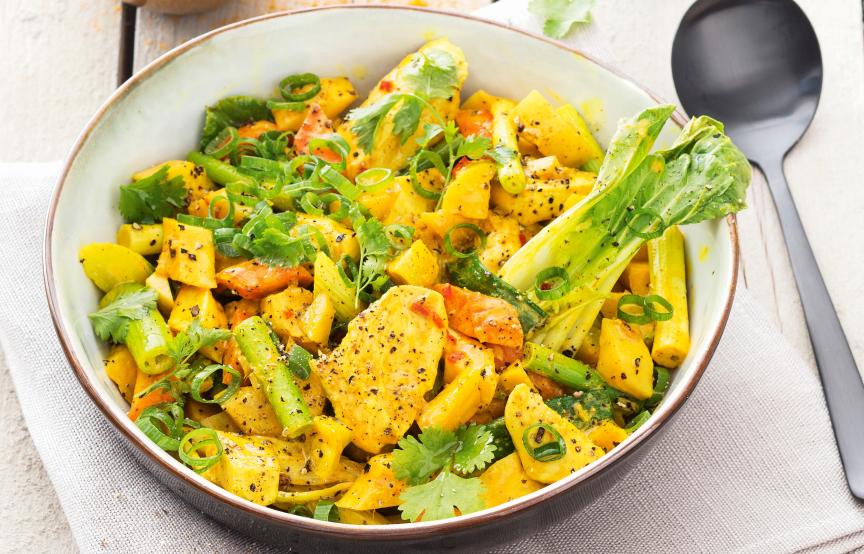 Indisches Hähnchencurry