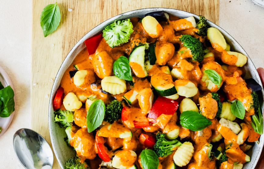 Gnocchi-Gemüse-Pfanne