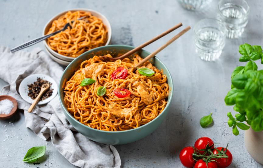 Pasta mit Gemüsesauce