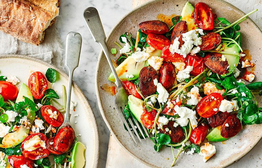 Schneller Chorizo-Salat