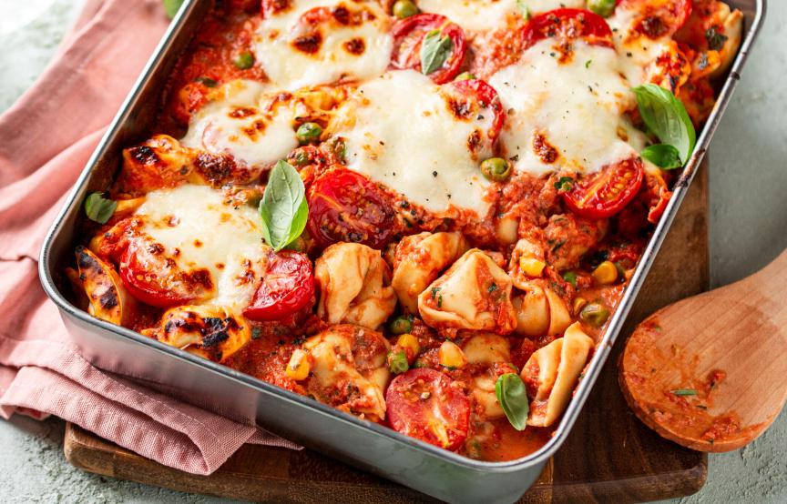 20-Minuten-Tortelliniauflauf