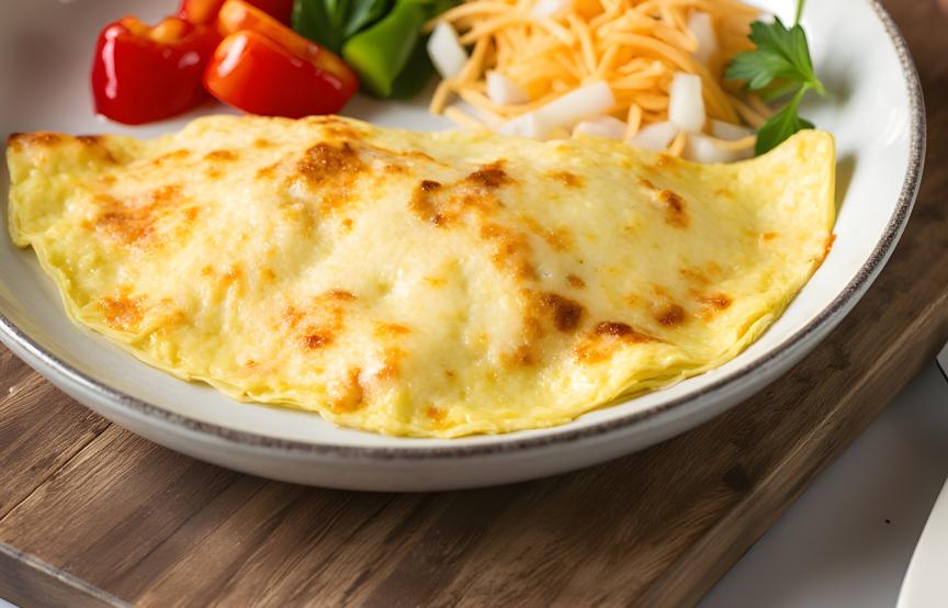 Schnelles Airfryer-Omelett