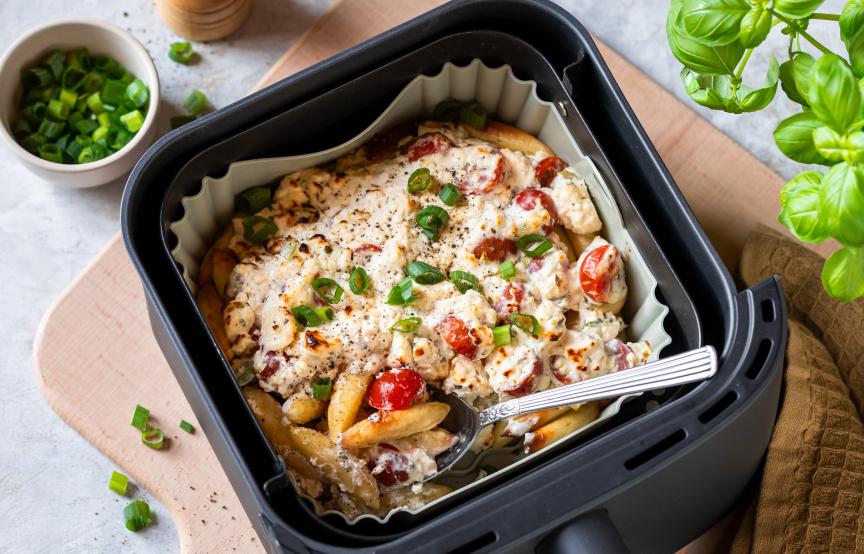 Cremige Schupfnudeln mit Hirtenkäse