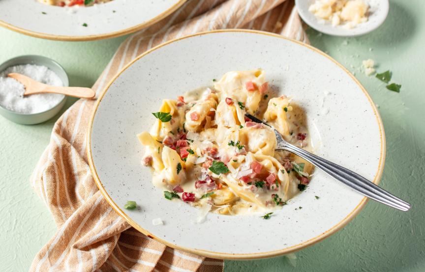 Flammkuchen-Tortellini