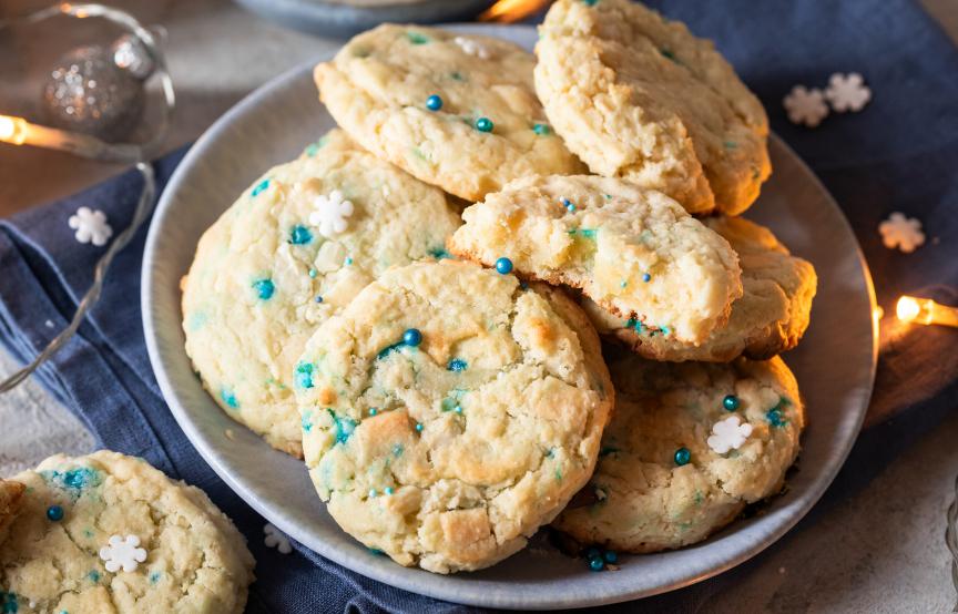 Schneesturm-Cookies mit Philadelphia
