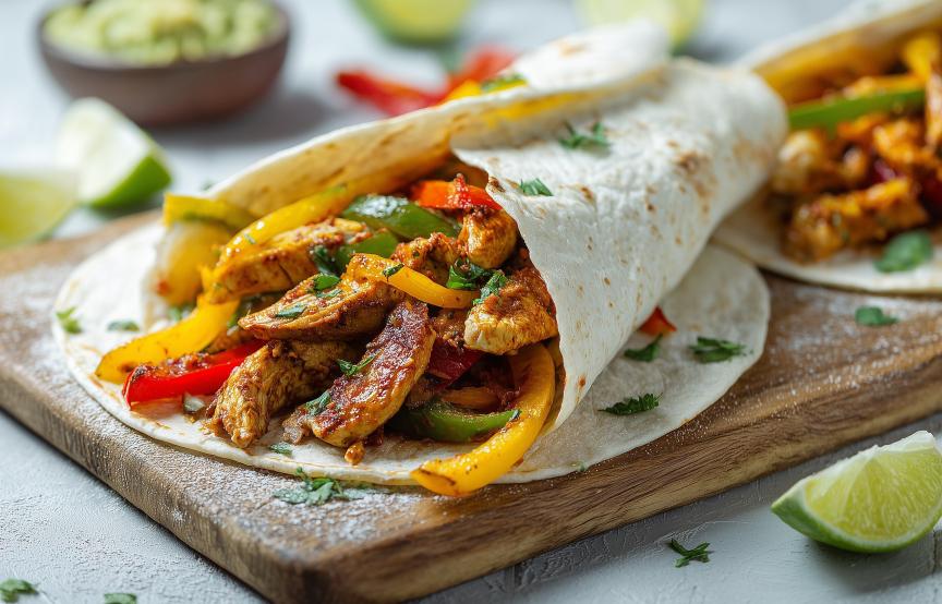 Tex-Mex-Hähnchen-Fajitas
