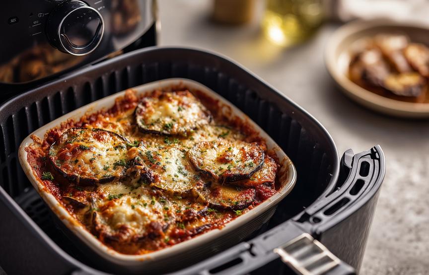 Würziger Gemüseauflauf mit Parmesan