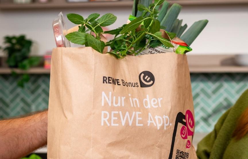 REWE Bestellbutton für die 1-Klick Zutatenlieferung
