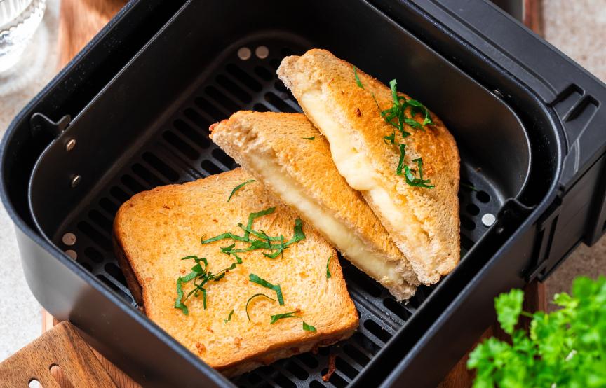 Knoblauch-Käse-Toast