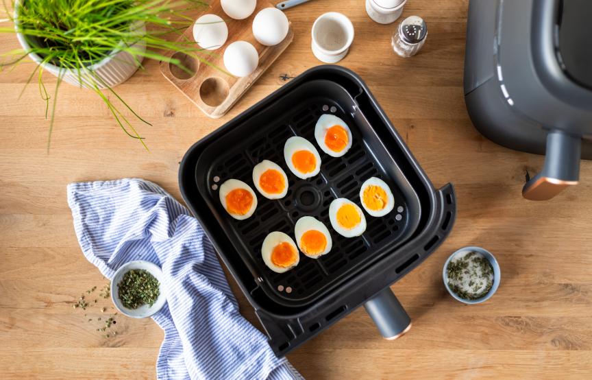 Eier kochen im Airfryer