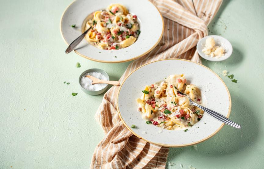 Flammkuchen-Tortellini