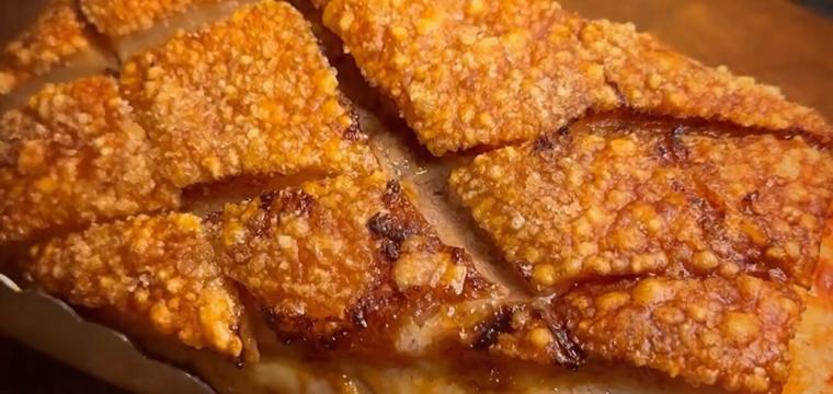 Krustenbraten aus der Heißluftfritteuse