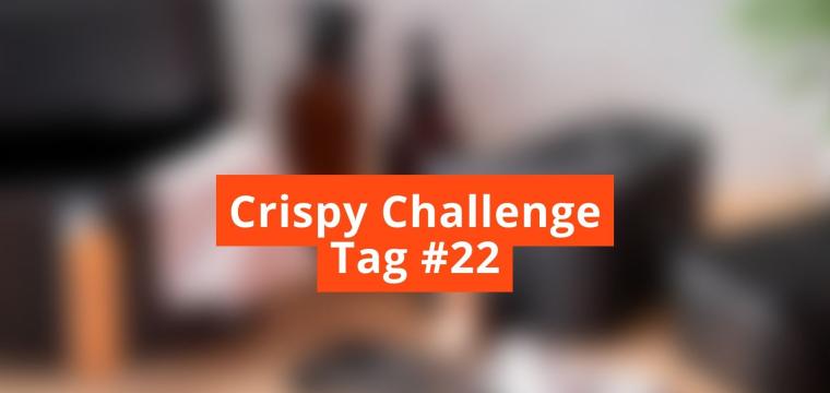 Unscharfes Bild mit Schriftzug Crispy Challenge Tag #23 Unscharfes Bild mit Schriftzug Crispy Challenge Tag #23