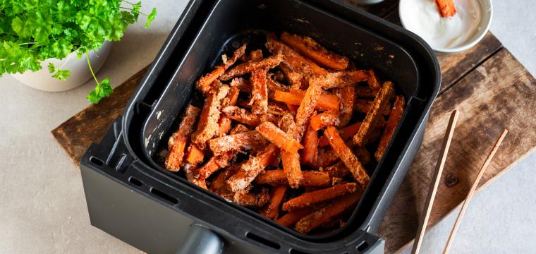 Knusprige Süßkartoffel-Pommes