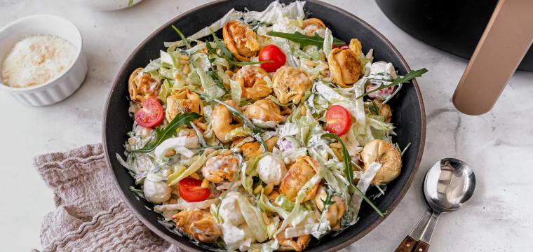 Crunchy Tortellini Salat