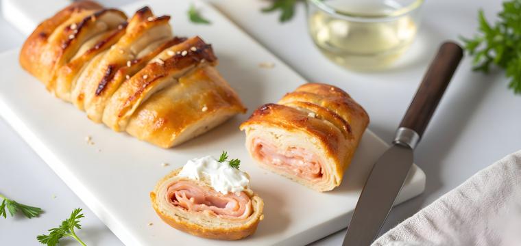 Salmon in Puff Pastry