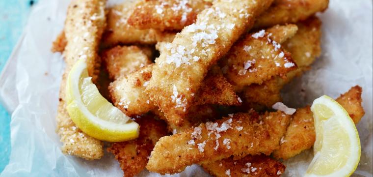 Fischstäbchen ohne Fett Fischstäbchen ohne Fett