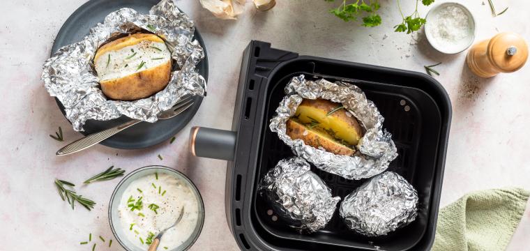 Ofenkartoffel aus dem Airfryer