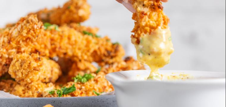 Knusprige Tofu-Nuggets