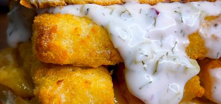 Fischstäbchen-Burger