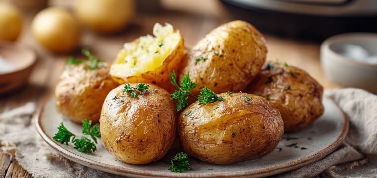 Rohe Kartoffeln im Airfryer Rohe Kartoffeln im Airfryer