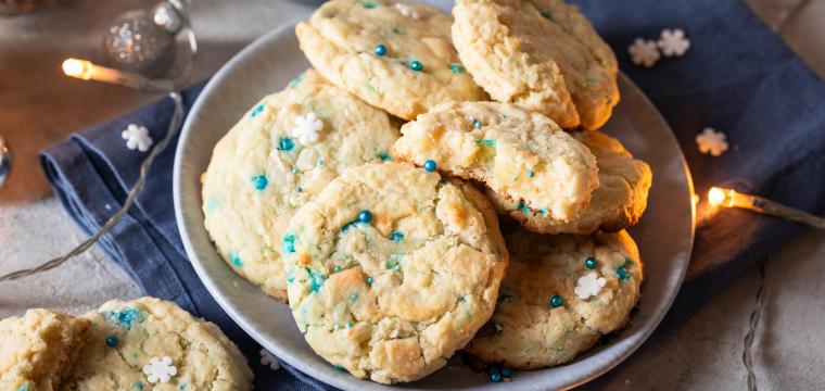 Schneesturm-Cookies mit Philadelphia