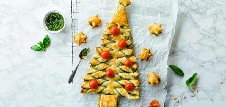 Blätterteig Tannenbaum Blätterteig Tannenbaum