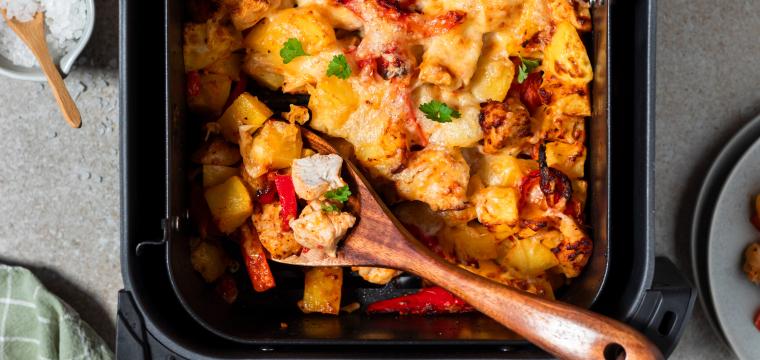 5-Zutaten-Bowl mit Hähnchen