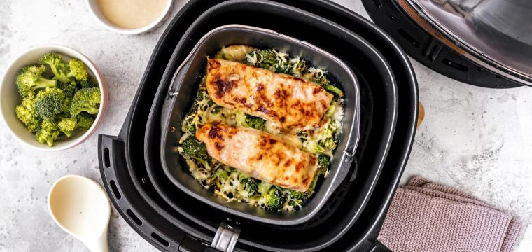 Caesar-Lachs mit Brokkoli Caesar-Lachs mit Brokkoli