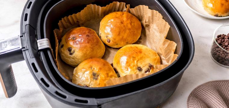 Fluffige Schokobrötchen