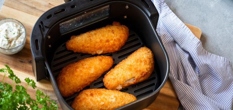 Backfisch aus dem Airfryer Backfisch aus dem Airfryer