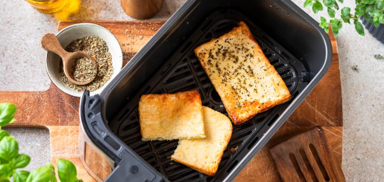 Grillkäse aus dem Airfryer Grillkäse aus dem Airfryer