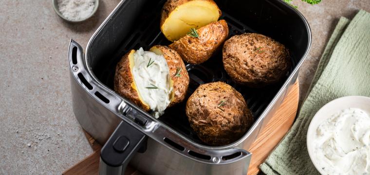 Ofenkartoffel aus dem Airfryer Ofenkartoffel aus dem Airfryer