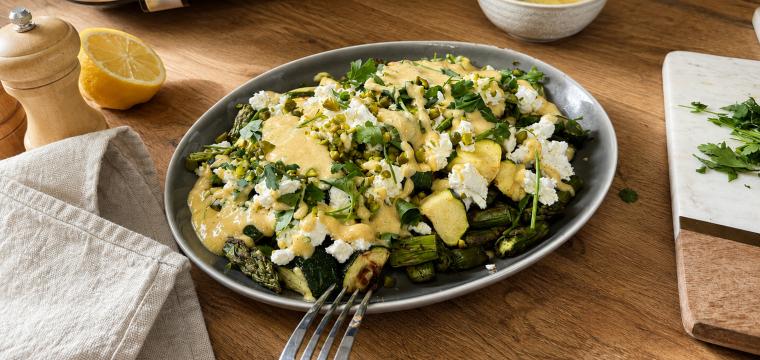 Zucchini-Spargel-Salat Zucchini-Spargel-Salat