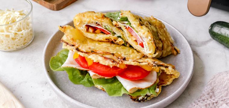 Zucchini-Käse-Wrap Zucchini-Käse-Wrap