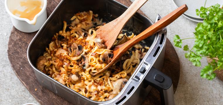 Spätzle-Pfanne „Försterin“ Spätzle-Pfanne „Försterin“