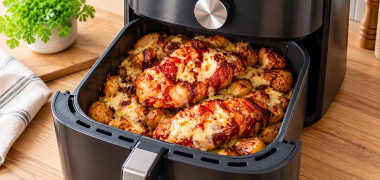 Hunter's Chicken with Crispy Potatoes