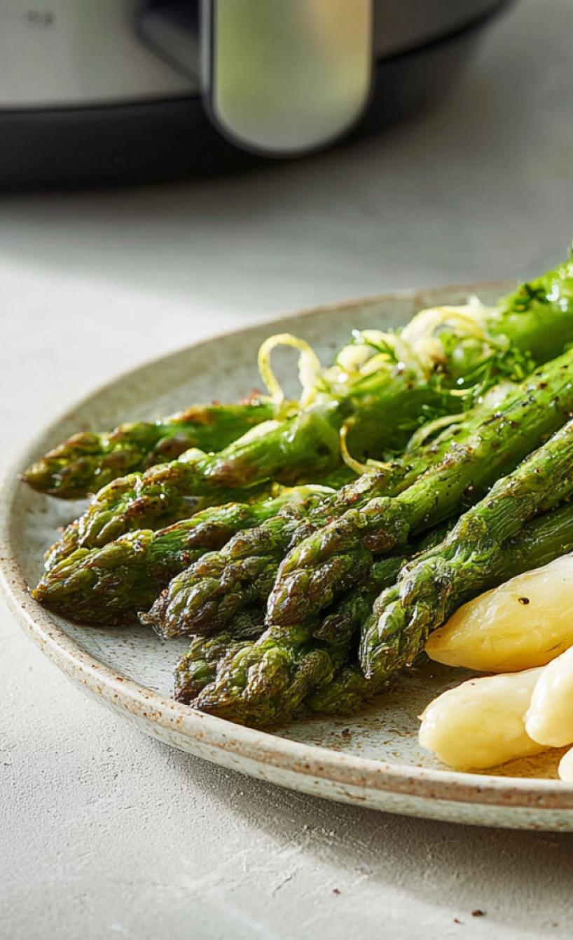 Gedämpfter Spargel