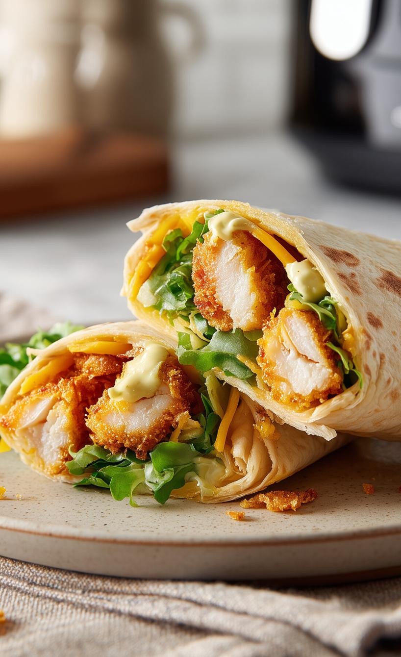 Crispy Chicken Wraps