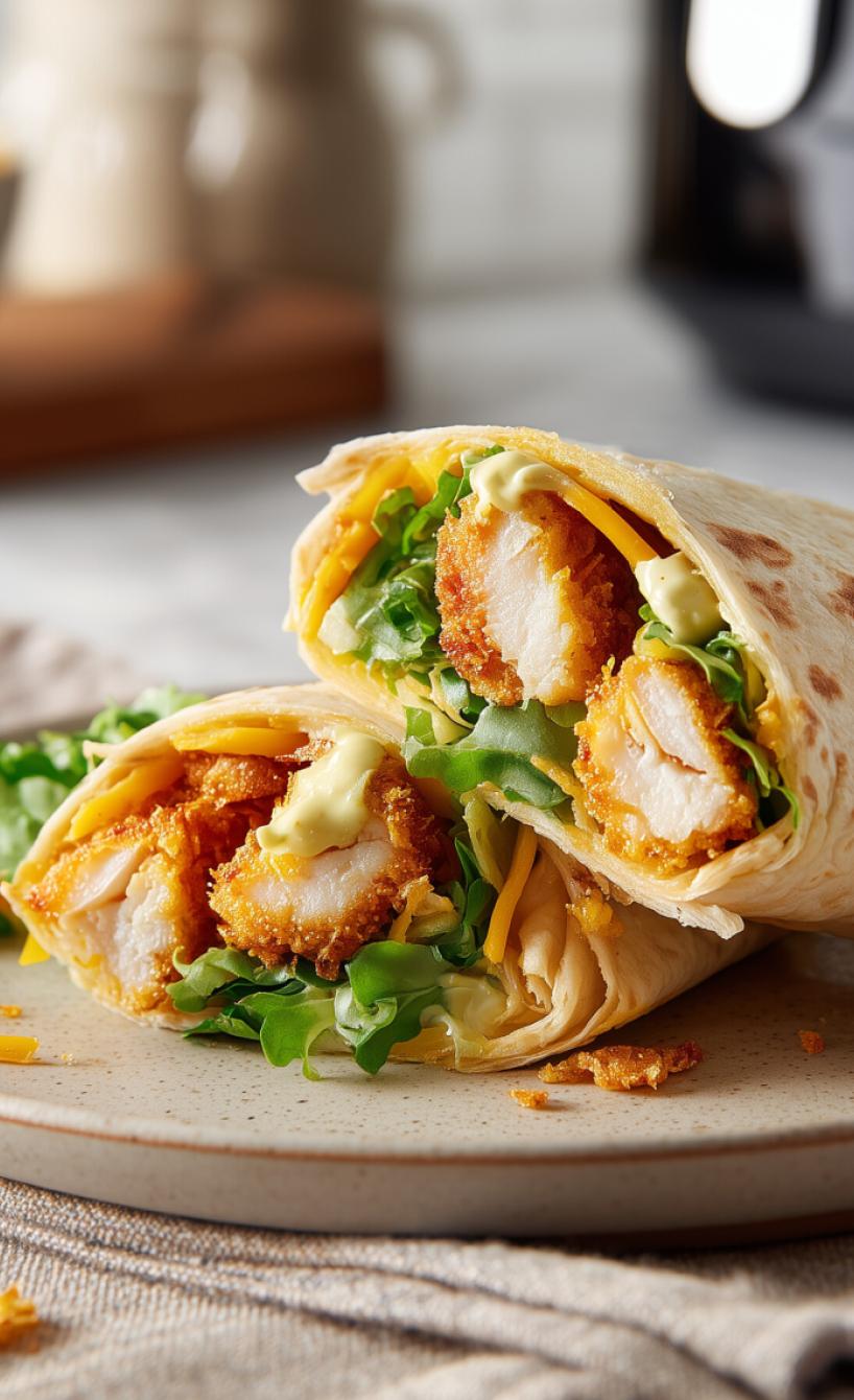 Crispy Chicken Wraps