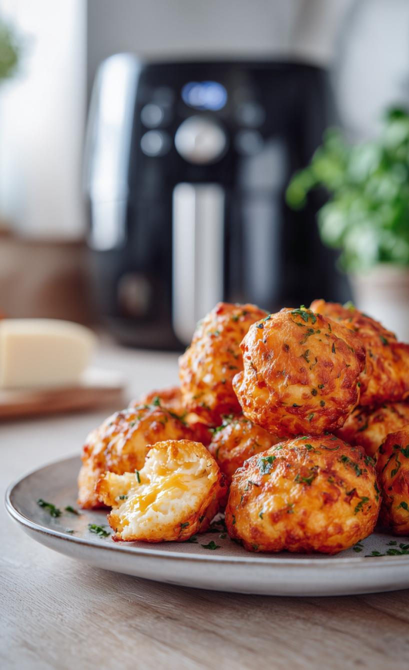 Unwiderstehliche Chili-Cheese-Bällchen