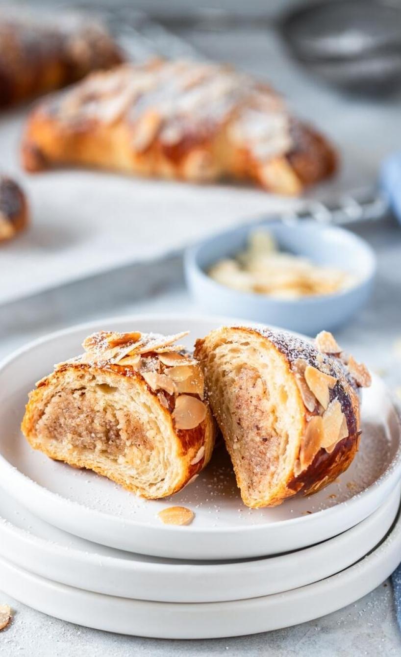 Frangipane-Croissants Airfryer