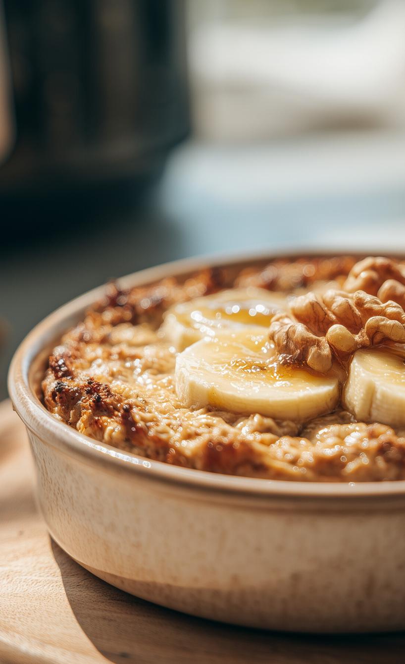 Saftiger Bananenkuchen mit Haferflocken