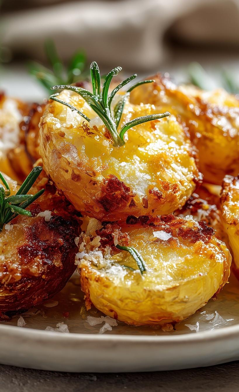Knusprige Parmesan-Kartoffeln